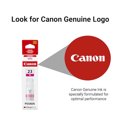 Canon GI-23 Magenta Standard Yield Ink Cartridge Refill (4678C001)