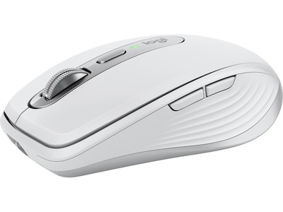 Logitech MX Anywhere 3S Wireless Optical Mouse, Pale Gray (910-006926)