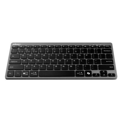Adesso EasyTouch 7000BB Wireless Bluetooth Scissor Switch Keyboard, Gray (WKB-7000BB)