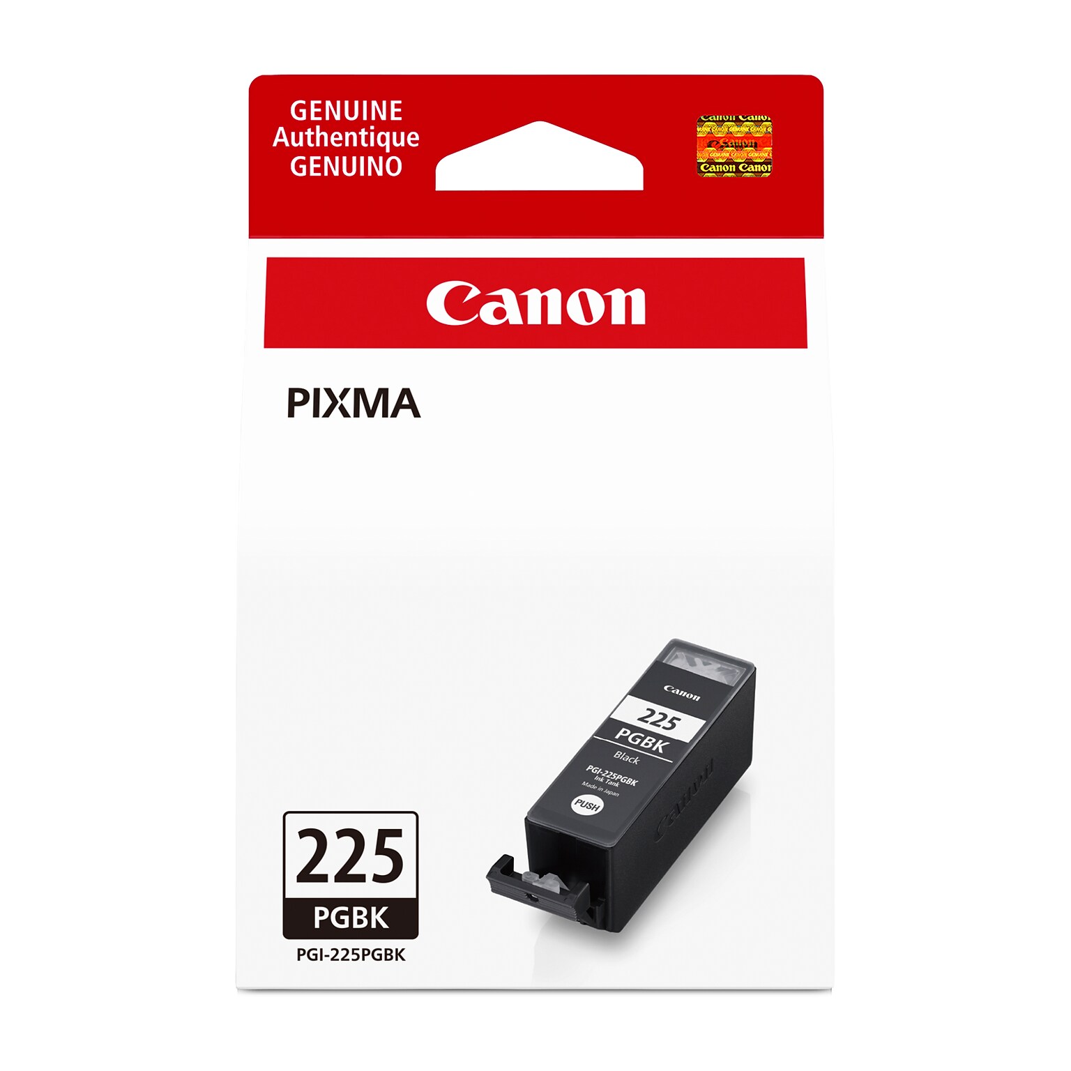 Canon 225 Black Standard Yield Ink Cartridge  (4530B001)