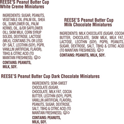 Reese's Miniatures Assorted Flavored Peanut Butter Cups Candy Party Pack, 26.6 oz. (HEC43165)
