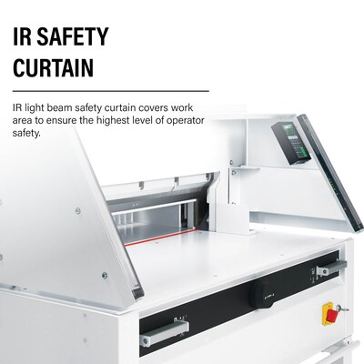 Triumph 6660 VRCUT Ready 25 1/2" Guillotine Paper Cutter, White (CU0492)