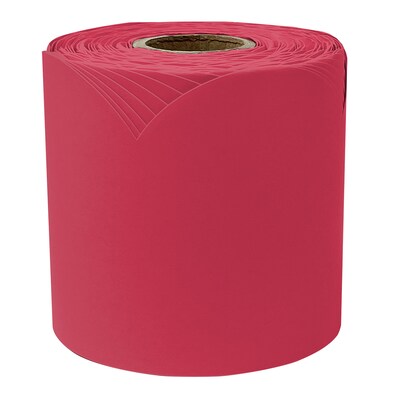 Carson Dellosa Education Rolled Scalloped Bulletin Board Border, 3" x 65', Berry Red, 3/Bundle (CD-108527-3)