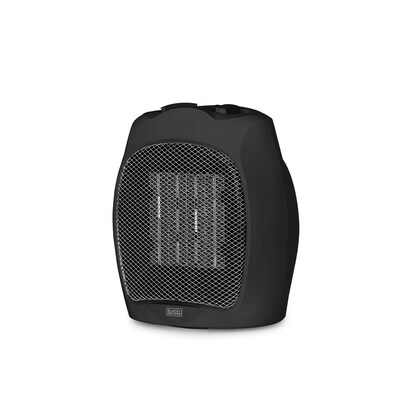 Black & Decker 1500-Watt Portable Ceramic Electric Heater, Black (BHDC500B46)