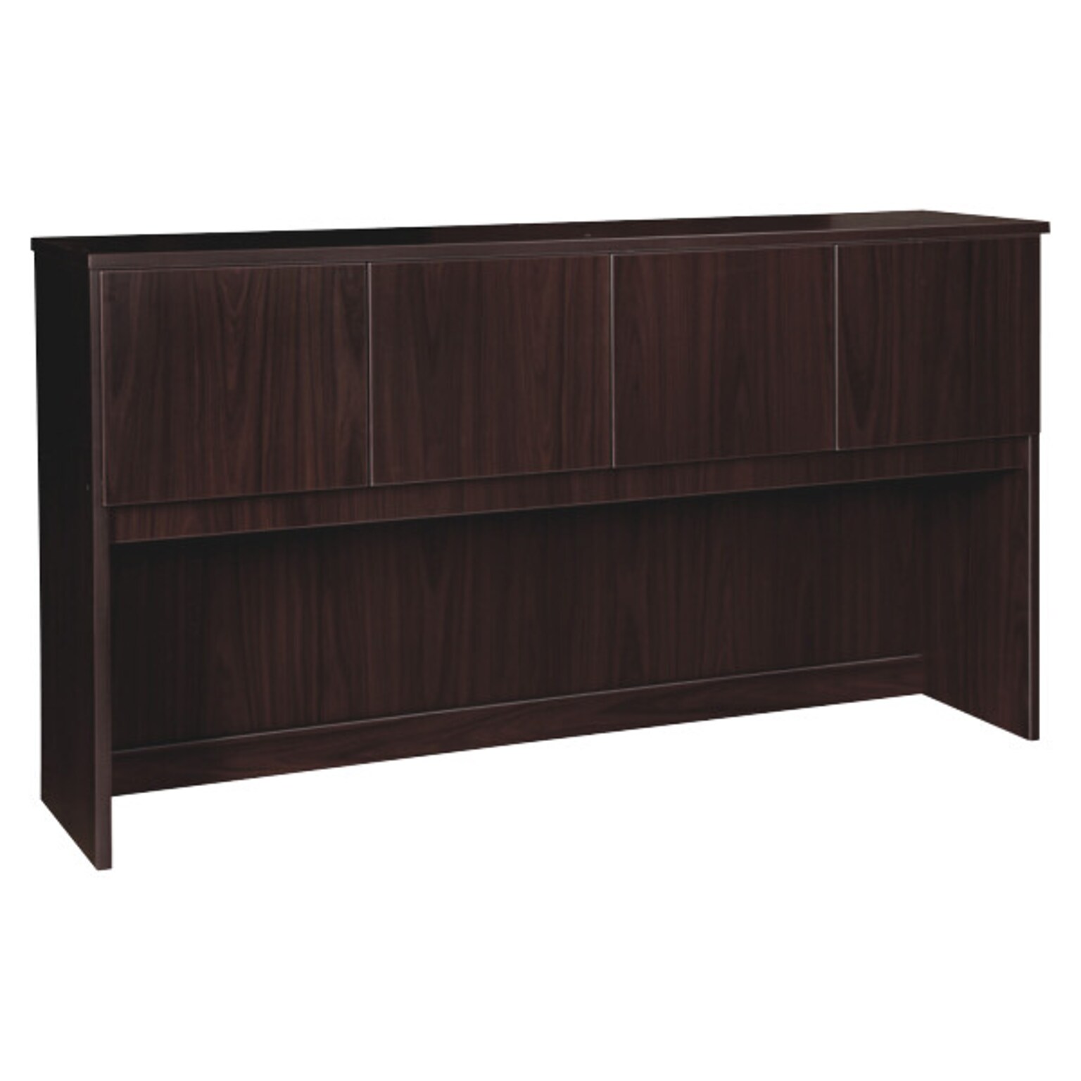 Lorell Prominence 2.0 4-Compartment Hutch,  16D x 72W x 39H, Espresso (LLRPH7239ES)