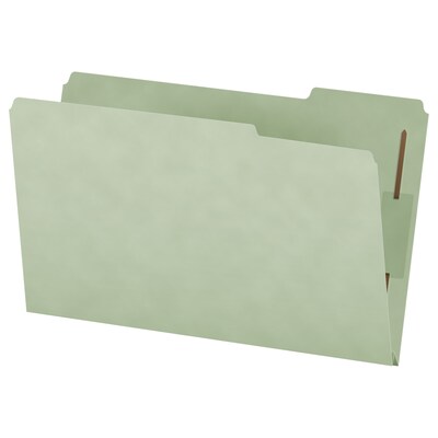 Pendaflex Pressboard Classification Folder, 2 Expansion, Legal Size, Gray Green, 25/Box (1006938)