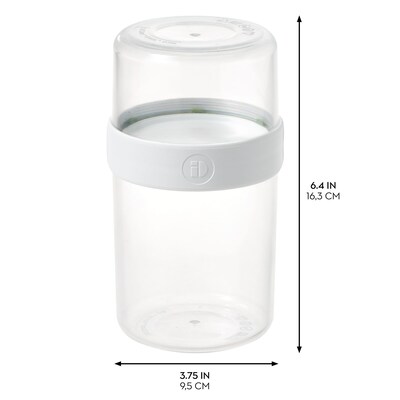 iDESIGN Stack 'n Snack Medium Containers, 2/Pack (28207M2)