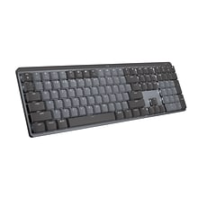 Logitech MX Mechanical Wireless Ergonomic Keyboard, Black/Gray (920-010547)