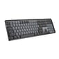 Logitech MX Mechanical Tactile Quiet Wireless Ergonomic Keyboard, Graphite (920-010547)