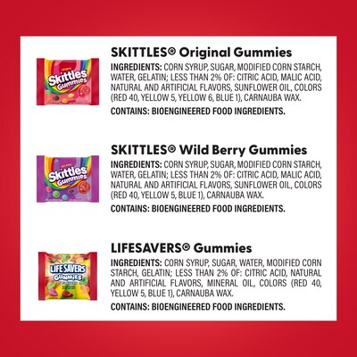 Mars Gummy Favorites Fun Size Assorted Gummy Candy Mix, 70 oz. (220-02591)