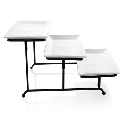 Elama Porcelain Serving Trays, 3 Trays (937115623M)