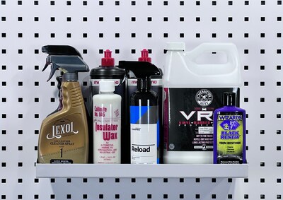 Triton Products LocHook 18 W x 6.5 D White Steel Pegboard Shelf (56186-WHT)