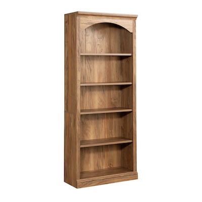 Sauder Select 71H 5-Shelf Bookcase, Sindoori Mango (446192)