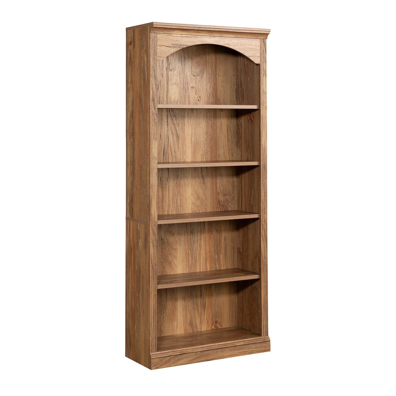 Sauder Select 71H 5-Shelf Bookcase, Sindoori Mango (446192)