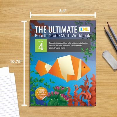 IXL Ultimate Grade 4 Math Workbook (201152)