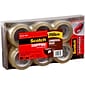 Scotch Commercial Grade Shipping Packing Tape, 1.88" x 54.6 yds., Clear, 12 Rolls/Pack (3750-12-DP3)