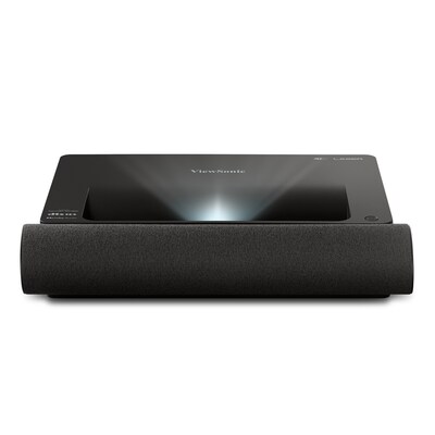 ViewSonic 4K UHD Ultra Short Throw Laser Projector with 2000 ANSI Lumens, BT Speakers and Wi-Fi, Black (X2000B-4K)