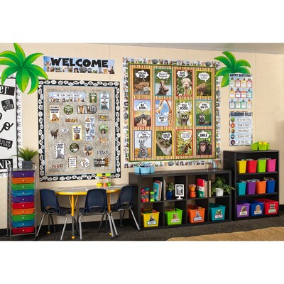 Teacher Created Resources Speech Bubble Straight Border Trim, 3" x 2.92', Multicolor, 6 Packs/Bundle (TCR6849-6)