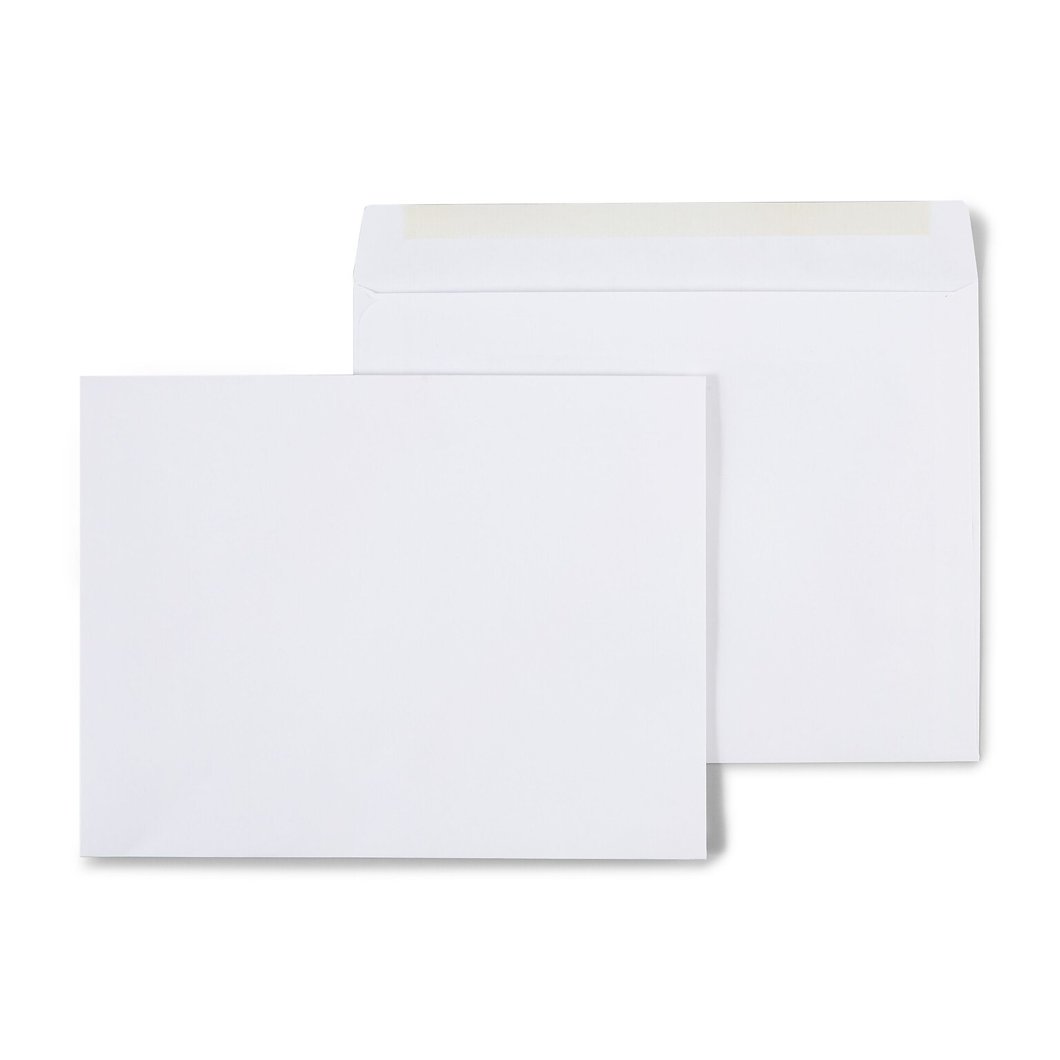 Staples Gummed Booklet Envelopes, 10 x 13, White, 100/Box (SPL487765)