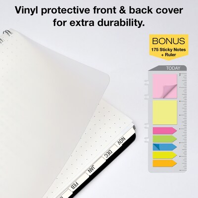 2027 Excello Brands 9 x 11 Weekly & Monthly Standard Planner, Paperboard Cover, Frosted (ESPL-CY27-8511)