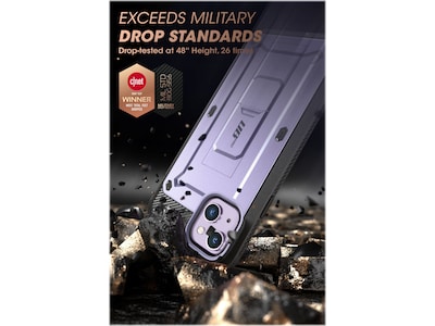 SUPCASE Unicorn Beetle PRO Deep Purple Rugged Case for iPhone 14 Plus (SUP-iPhone2022-6.7-UBPro-SP-Mauve)