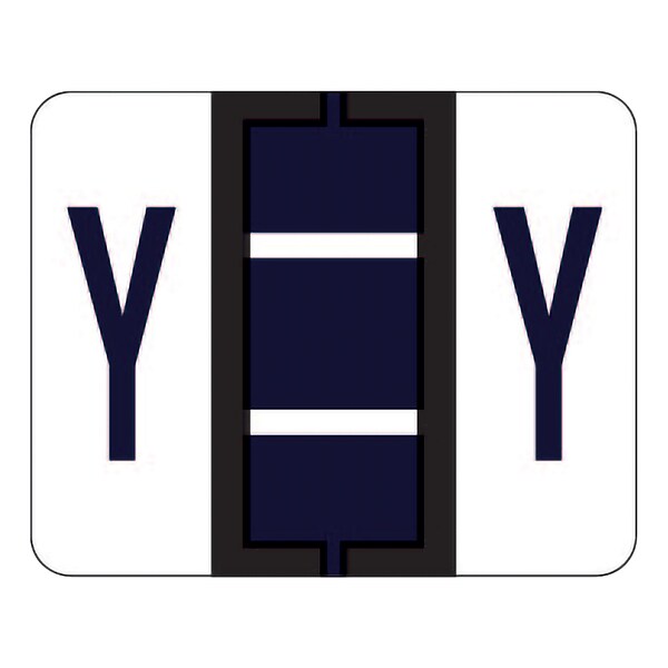Medical Arts Press® TAB® Products Compatible Alpha Sheet Style Labels; Letter Y