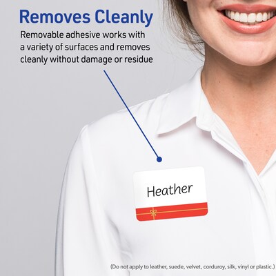 Avery Rectangle Multipurpose Labels, 2-1/3" x 3-3/8", White, 80/Pack (19479370551)