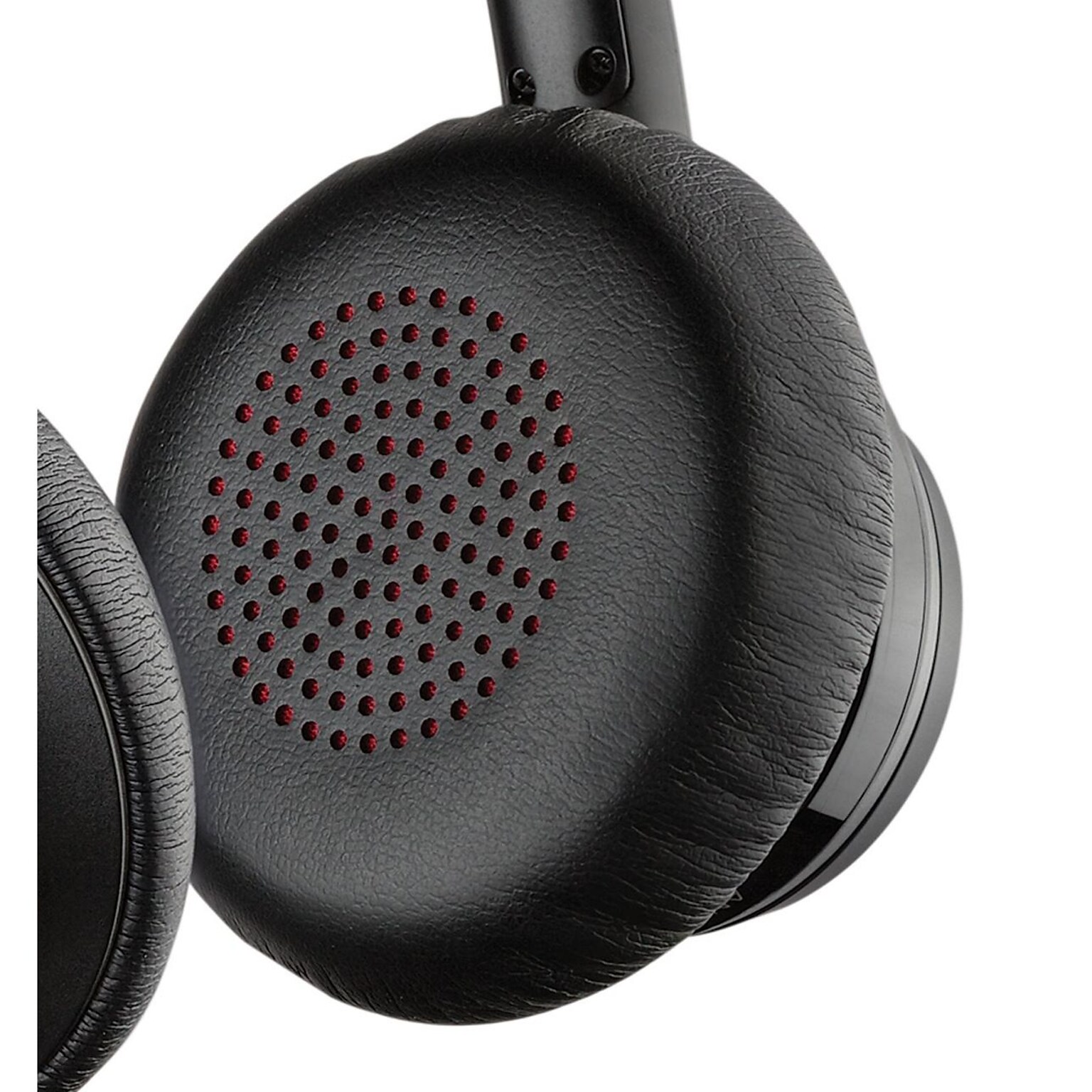 Poly Voyager Focus UC Leatherette Ear Cushions, Leatherette, Black (85Q51AA)