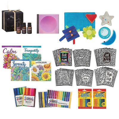 S&S Multi Sensory & Calming Activities Craft Kit, 73/Pack (20186)