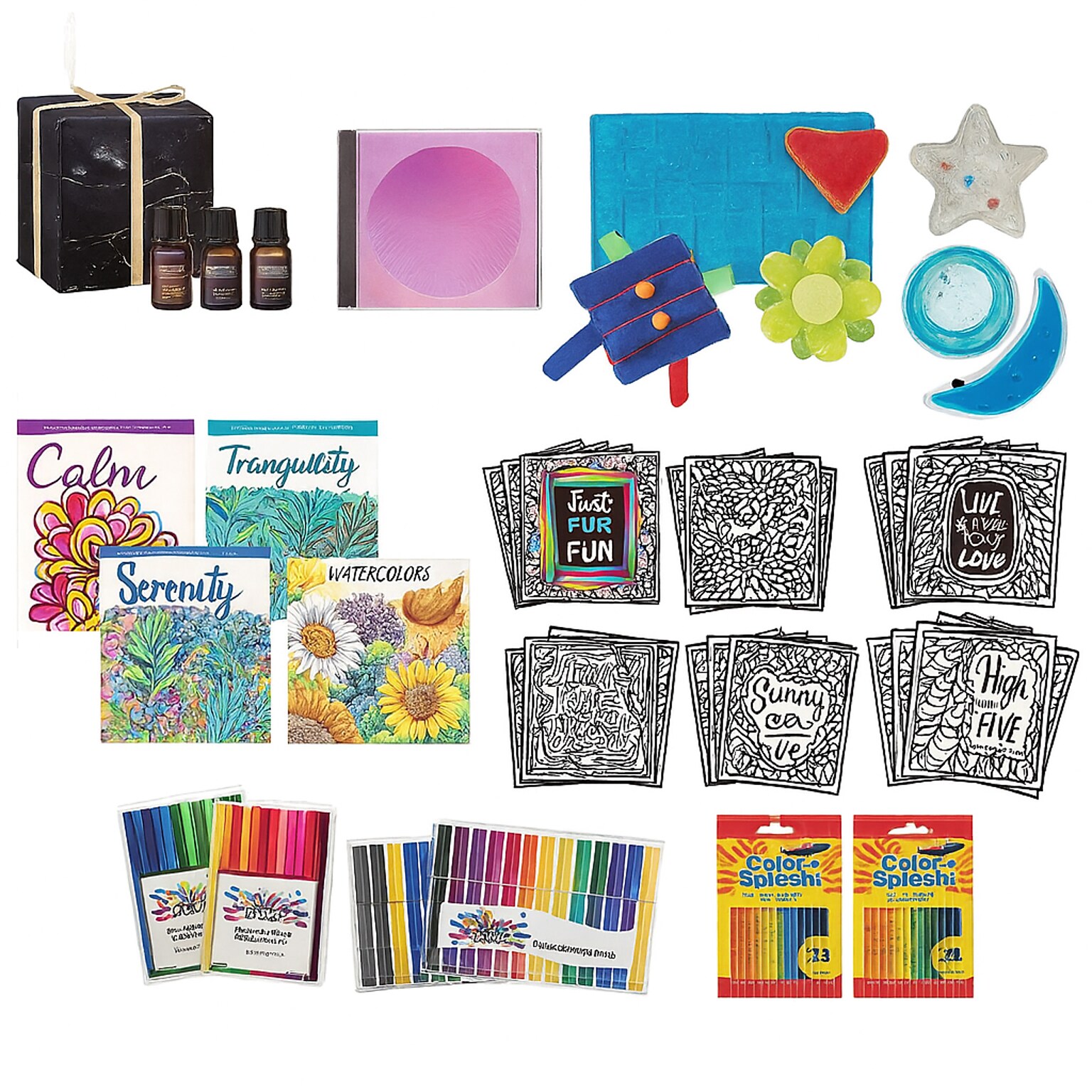 S&S Multi Sensory & Calming Activities Craft Kit, 73/Pack (20186)