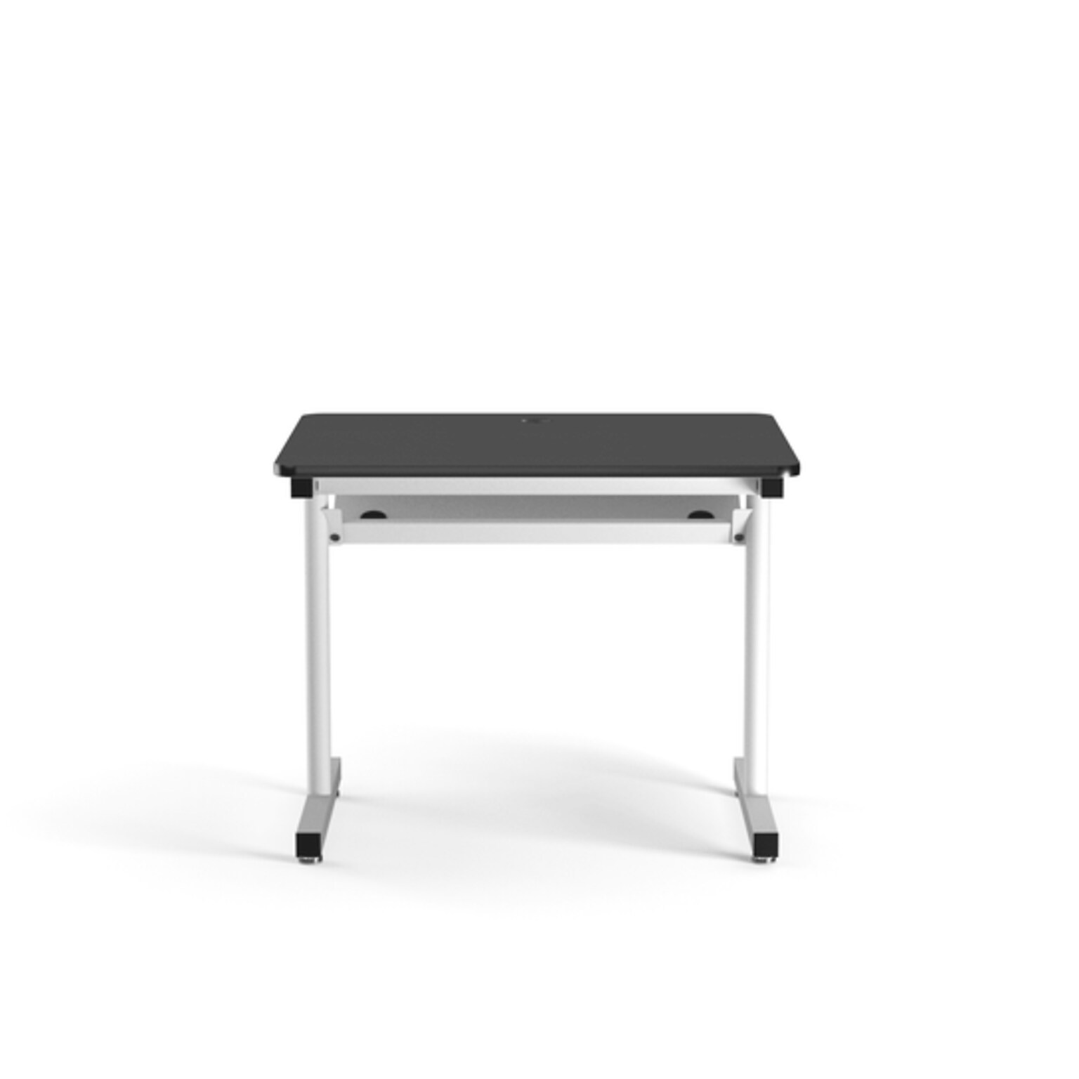 VersaDesk 36W Basic Computer Table, Black/White (BCT3630-WB)