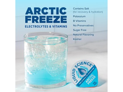 Java House Liquid Science Sugar-Free Arctic Freeze Hydration Pods, 1.35 oz., 12/Carton (FC900E30)