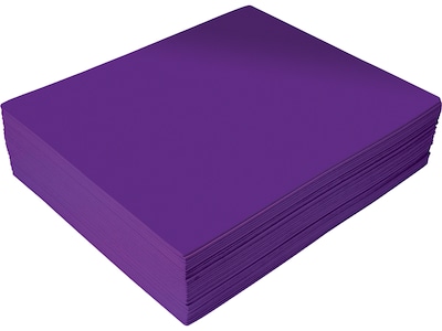 Better Office EVA Foam Sheet, Purple, 30/Pack (01214)