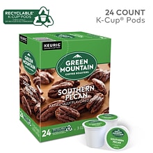 Green Mountain Southern Pecan Coffee Keurig® K-Cup® Pods, Light Roast, 24/Box (6772)