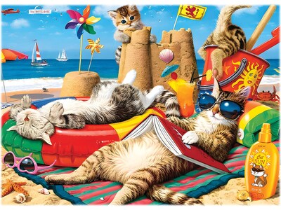 Willow Creek Beach Cats 1000-Piece Jigsaw Puzzle (49441)