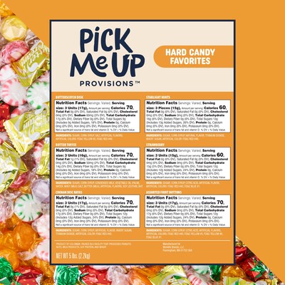 Pick Me Up Provisions™ Candy Favorites Hard Candy, Assorted Flavors, 80 oz., (MYS23910)