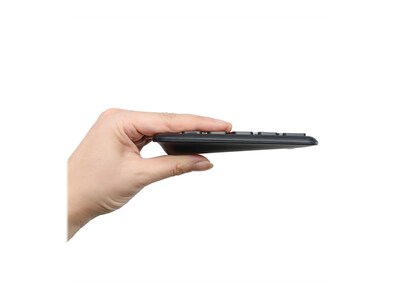Adesso SlimTouch Wireless Keyboard, Black (WKB-4050UB)