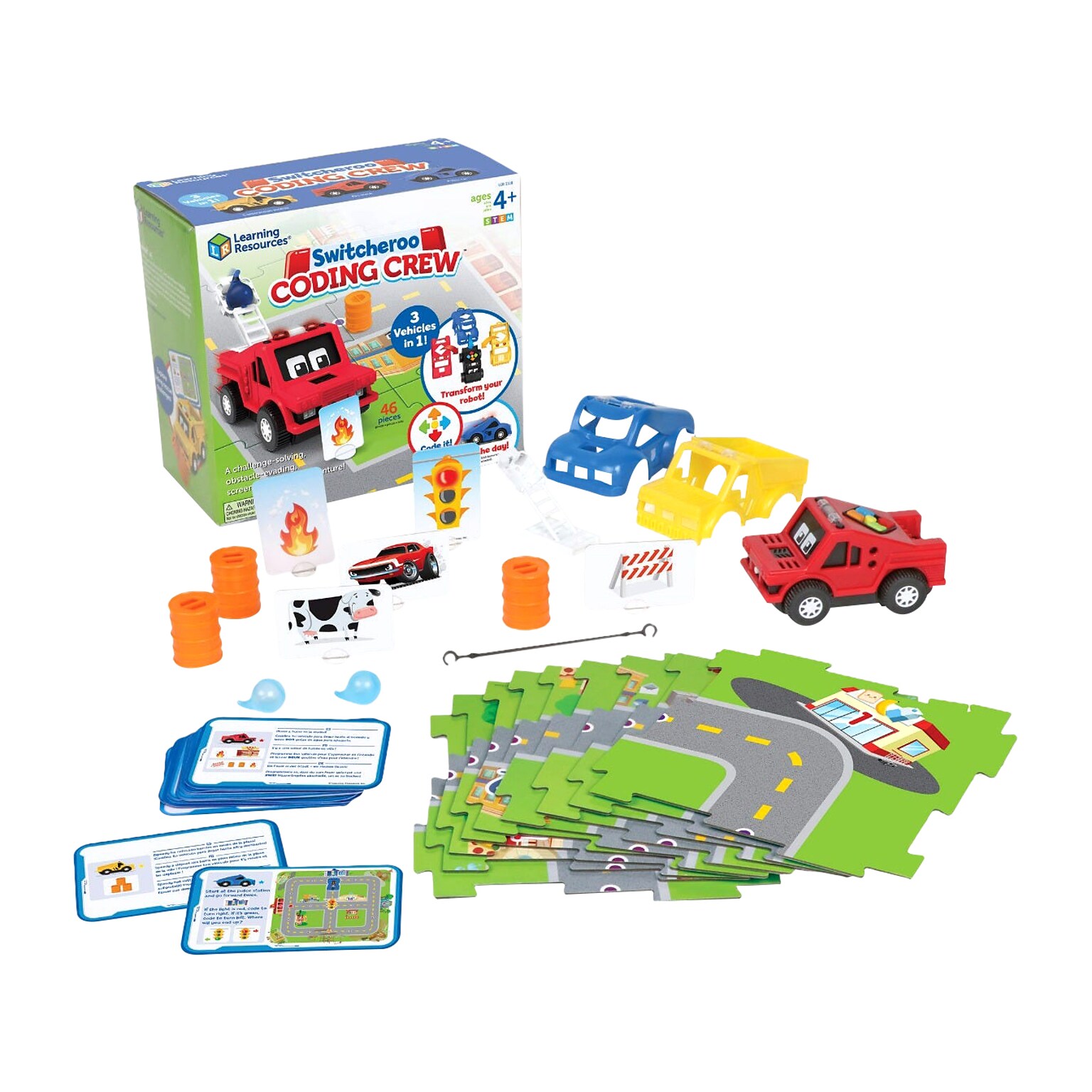 Learning Resources Switcheroo Coding Crew Activity Set (LER3108)