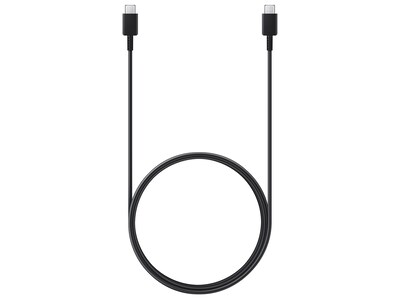Samsung USB-C to USB-C Charging Cable, 5.91 ft., Black (EP-DX310JBEGUS)