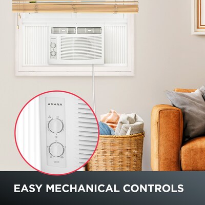 Amana 115-Volt 5000 BTU Window Air Conditioner, White (AMAP050EW)