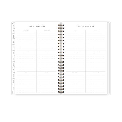 2026 Blue Sky Green Earth Freya Lilac 5" x 8" Calendar Year Weekly & Monthly Planner, Plastic Cover (153758)
