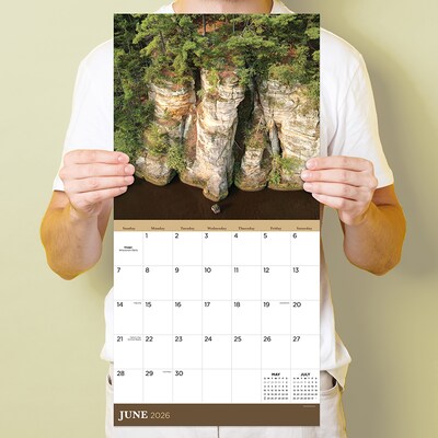 2026 TF Publishing Wisconsin 12" x 12" Monthly Wall Calendar (26-1041)