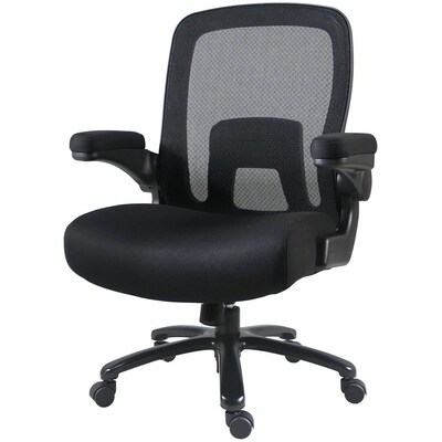 Lorell Mesh Fabric Flip-Arm Chair (LLR40220)