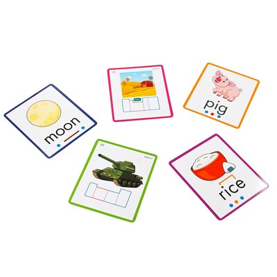 Junior Learning Rainbow Phonics Decodable Word Cards (JRLRP105)