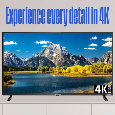Westinghouse 50 4K Ultra HD Smart Roku TV, Black (WR50UX4210)