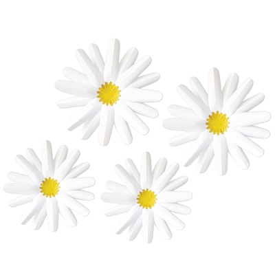 Carson Dellosa Happily Ever Elementary Retro Remix Daisies Dimensions Accent, 4/Pack (107011)