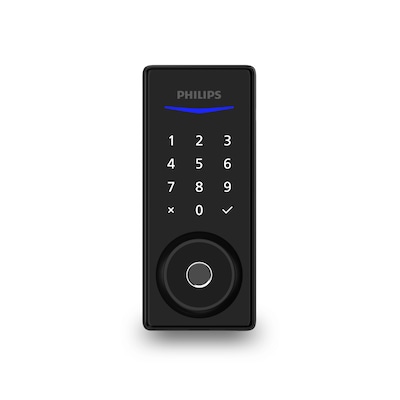 Philips Home Access 1000 Series Single Cylinder Electronic Deadbolt with Handle Set