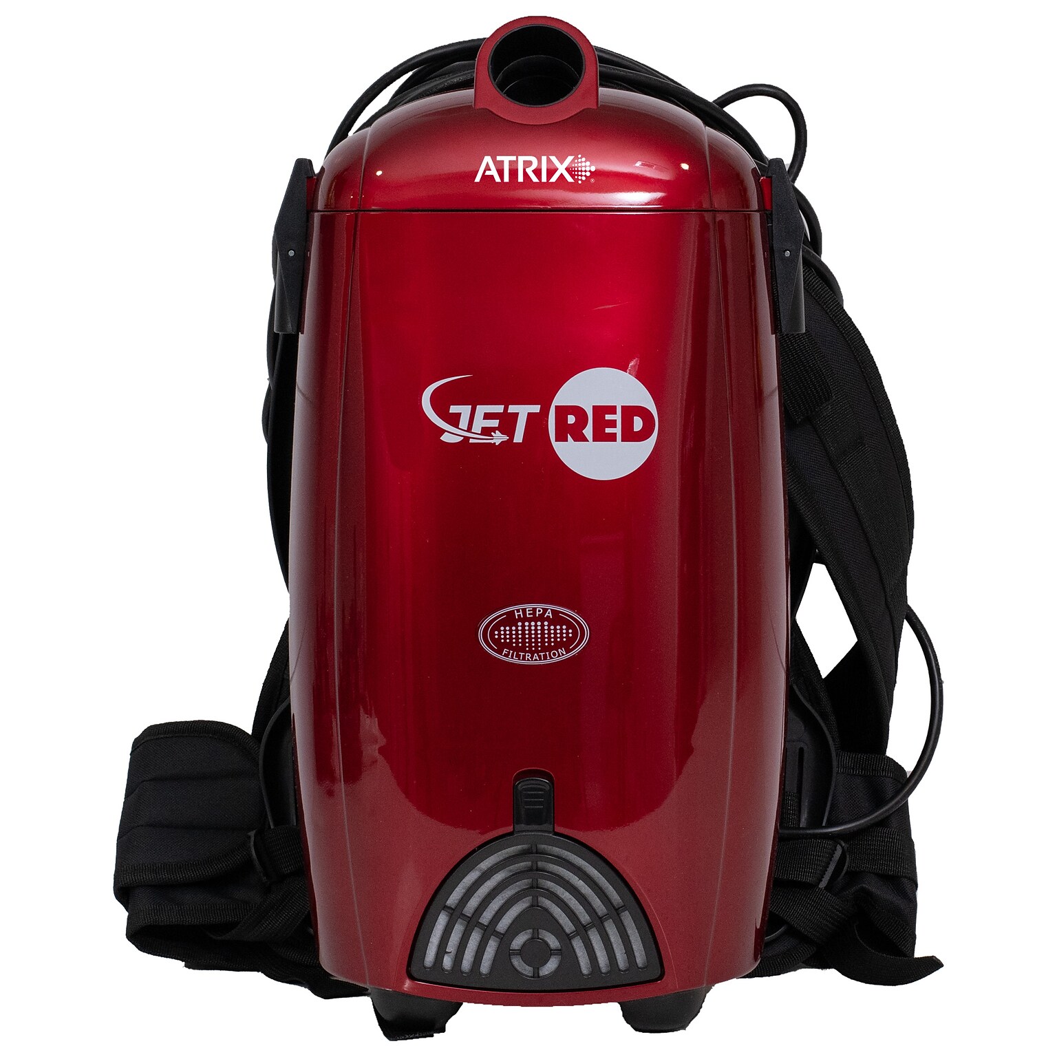 Atrix Jet Red Backpack Vacuum, Red (JR8BPV)