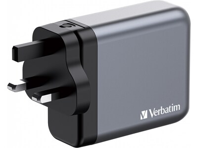 Verbatim USB Type-C Wall Charger, Gray/Black (32203)