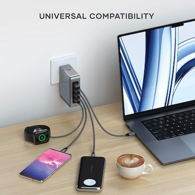 145W USB-C 4-Port GaN Travel Charger